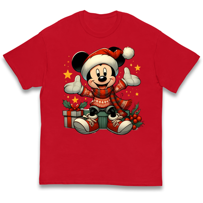 Micky Mouse Christmas kids t shirt