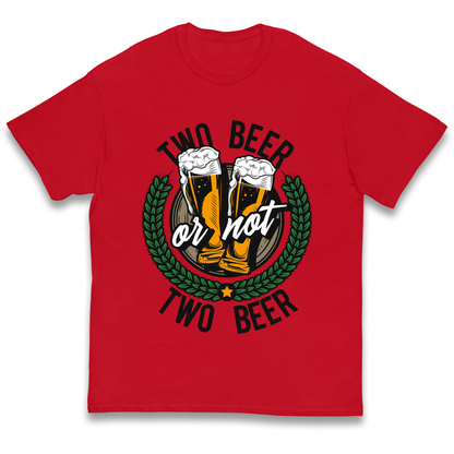 Two Beer or not Two Beer kids t shirt