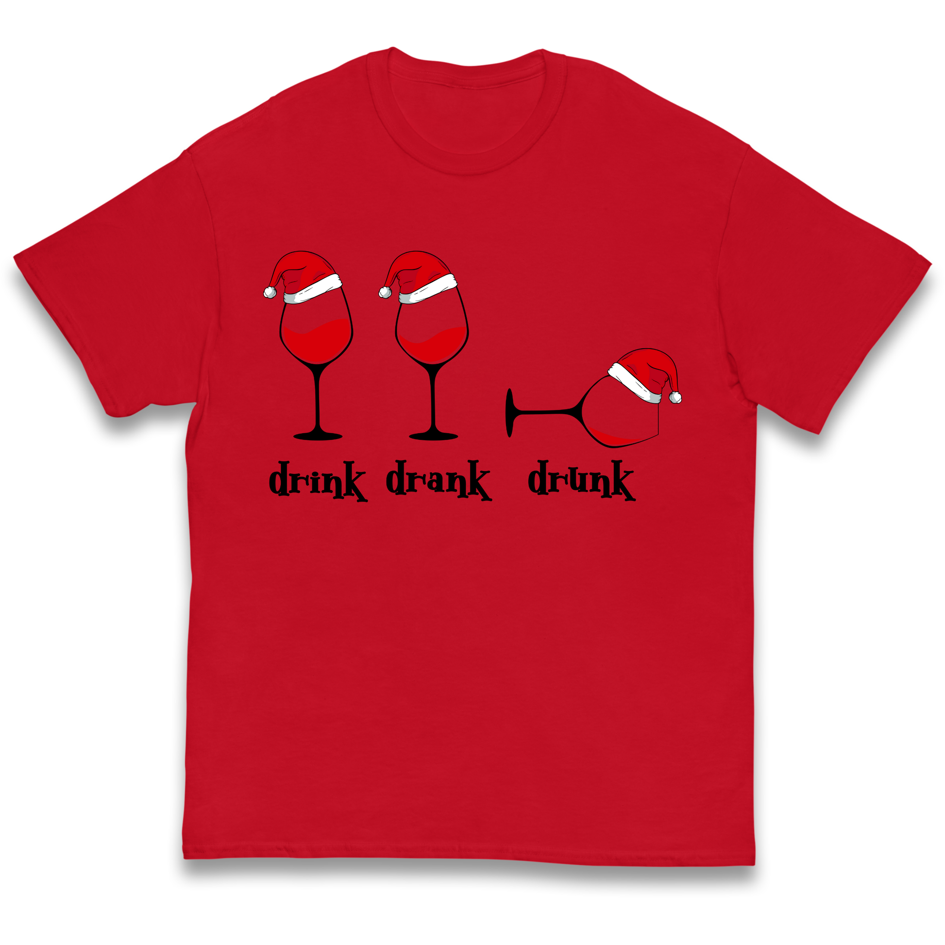Drink Drank Drunk Kids T Shirt