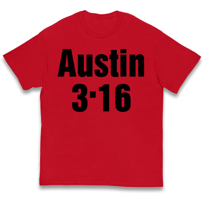 Austin 3 16 kids t shirt