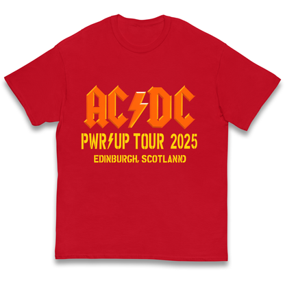 AC/DC Power Up Tour 2025 kids t shirt