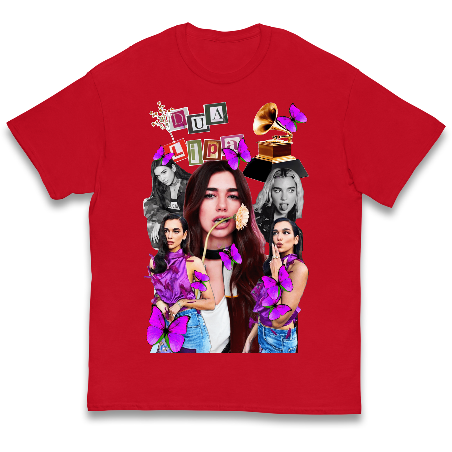 Dua Lipa Butterflies Kids T Shirt