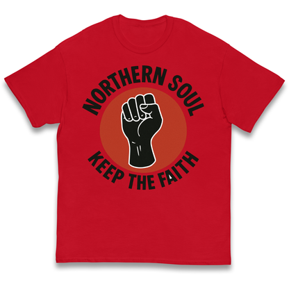 Northern Soul Keep The Faith kids t shirt