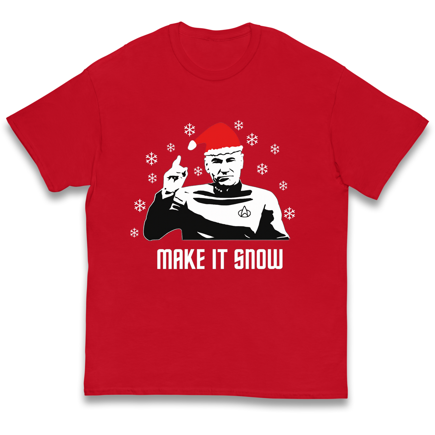 Make It Snow kids t shirt