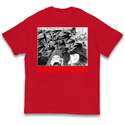 Radiohead We Are Not Screaming kids t shirt