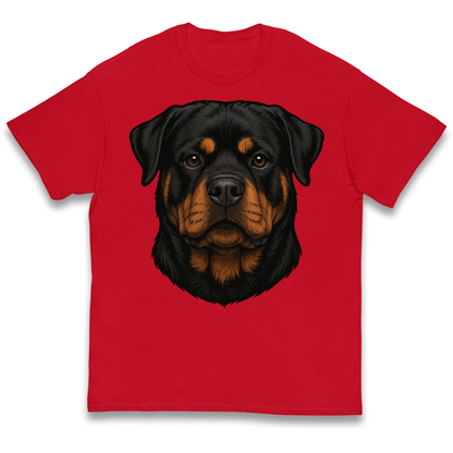 Rottweiler Face kids t shirt