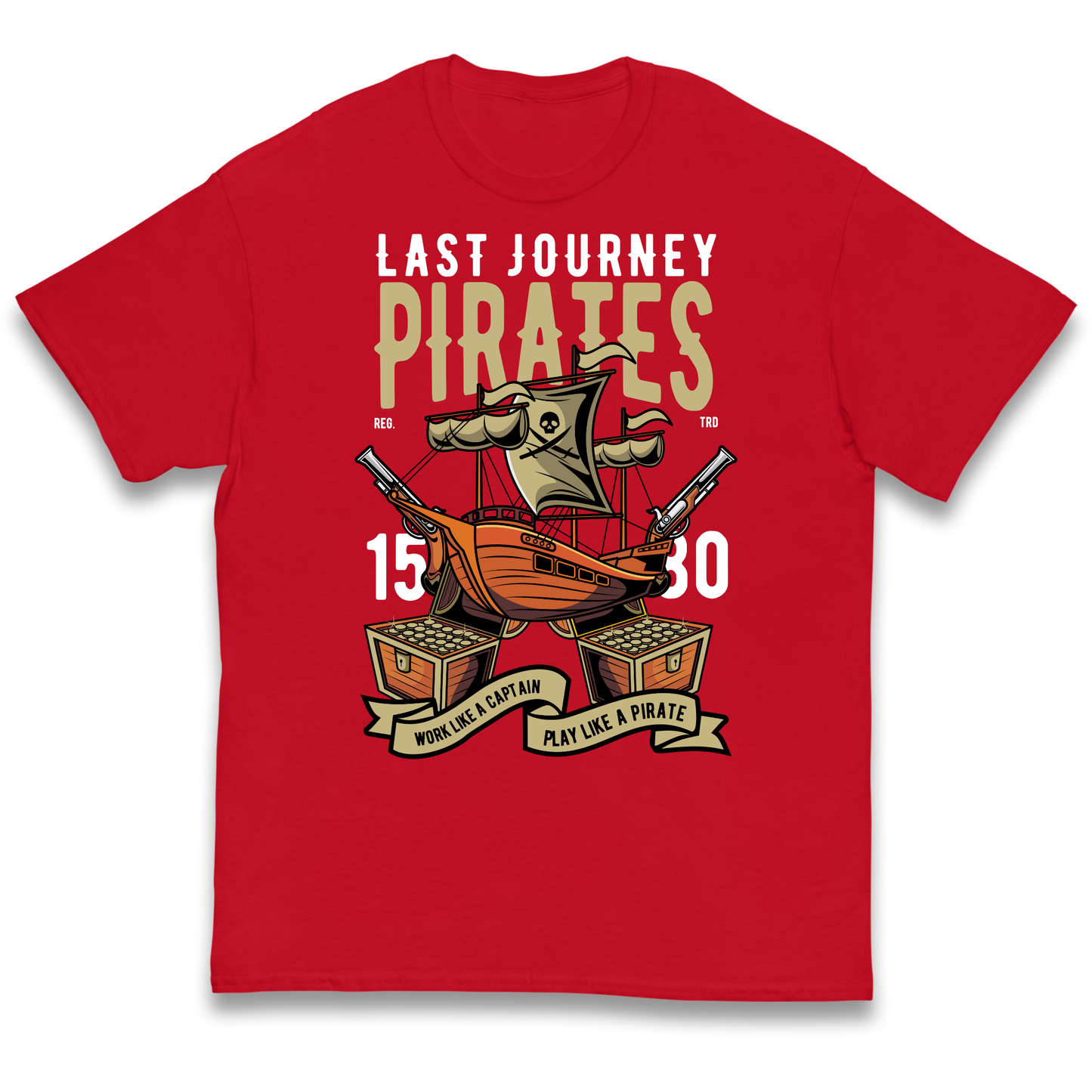 Last Journey Pirates kids t shirt
