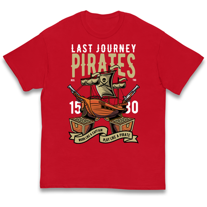 Last Journey Pirates kids t shirt