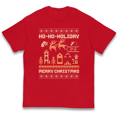 Have Yourself a HO HO HOLIDAY Christmas kids t shirt