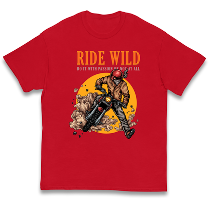 Ride Wild kids t shirt