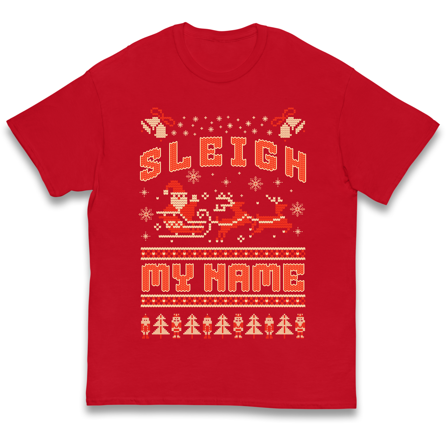 Sleigh My Name Christmas kids t shirt