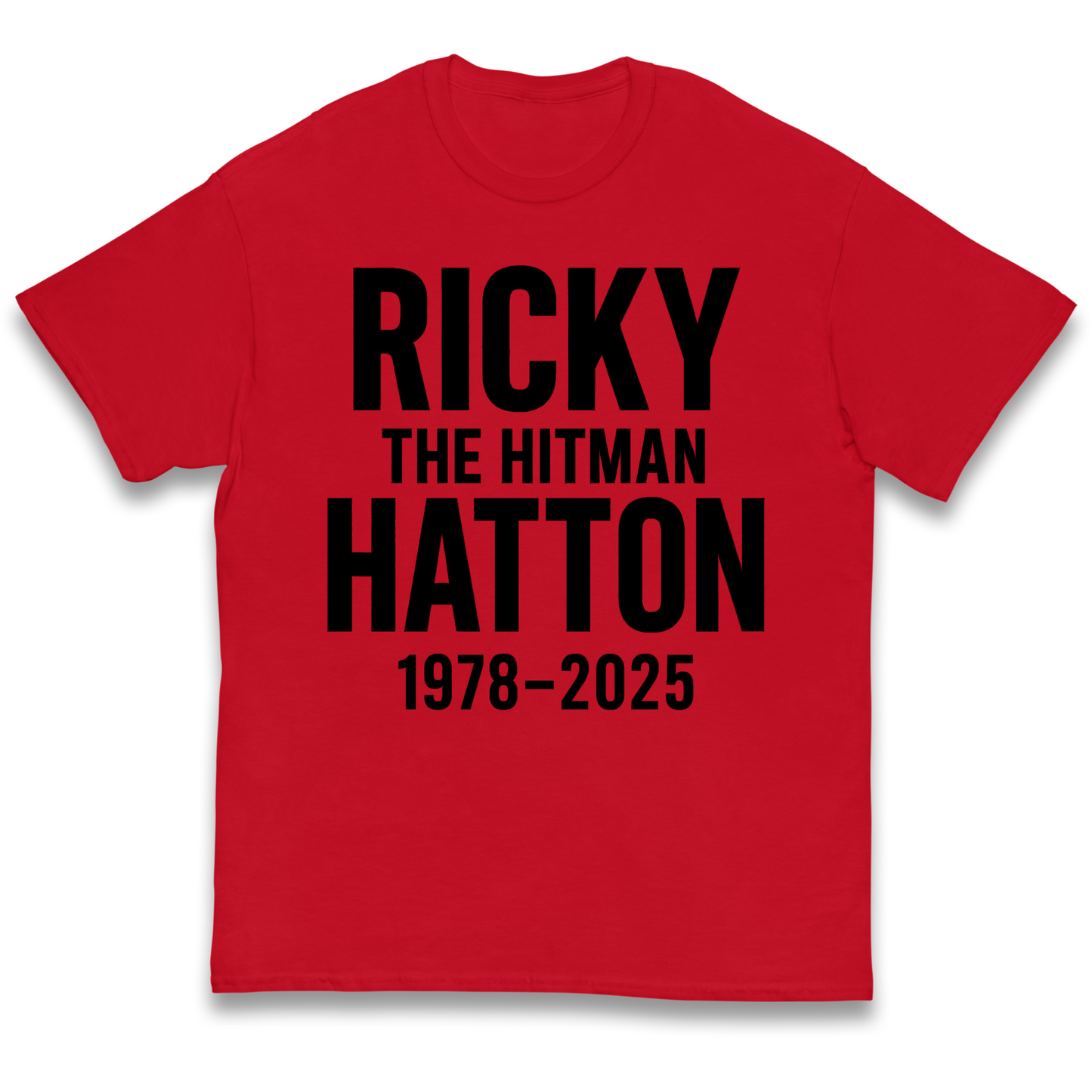 Ricky The Hitman Hatton 1978 2025 kids t shirt