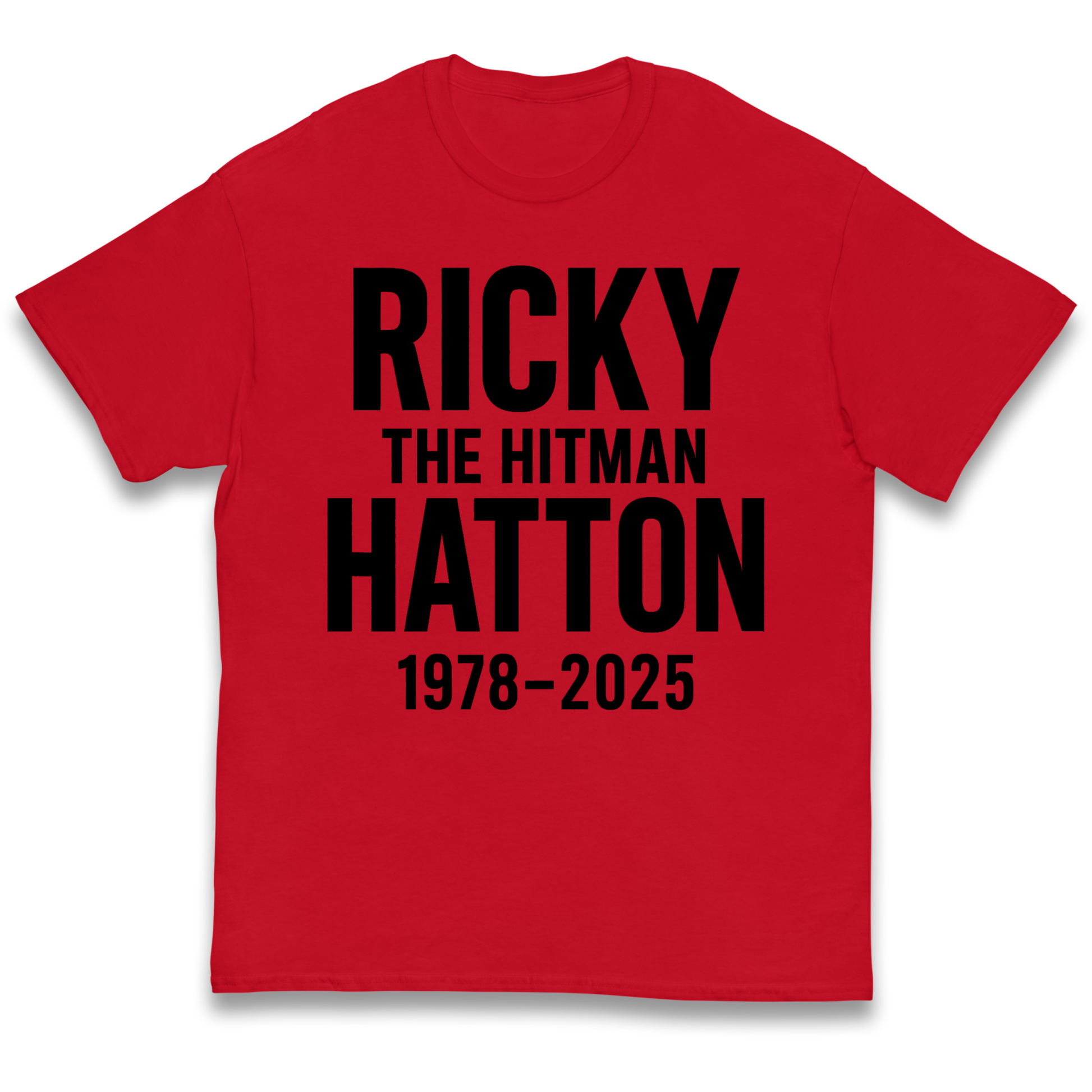 Ricky The Hitman Hatton 1978 2025 kids t shirt