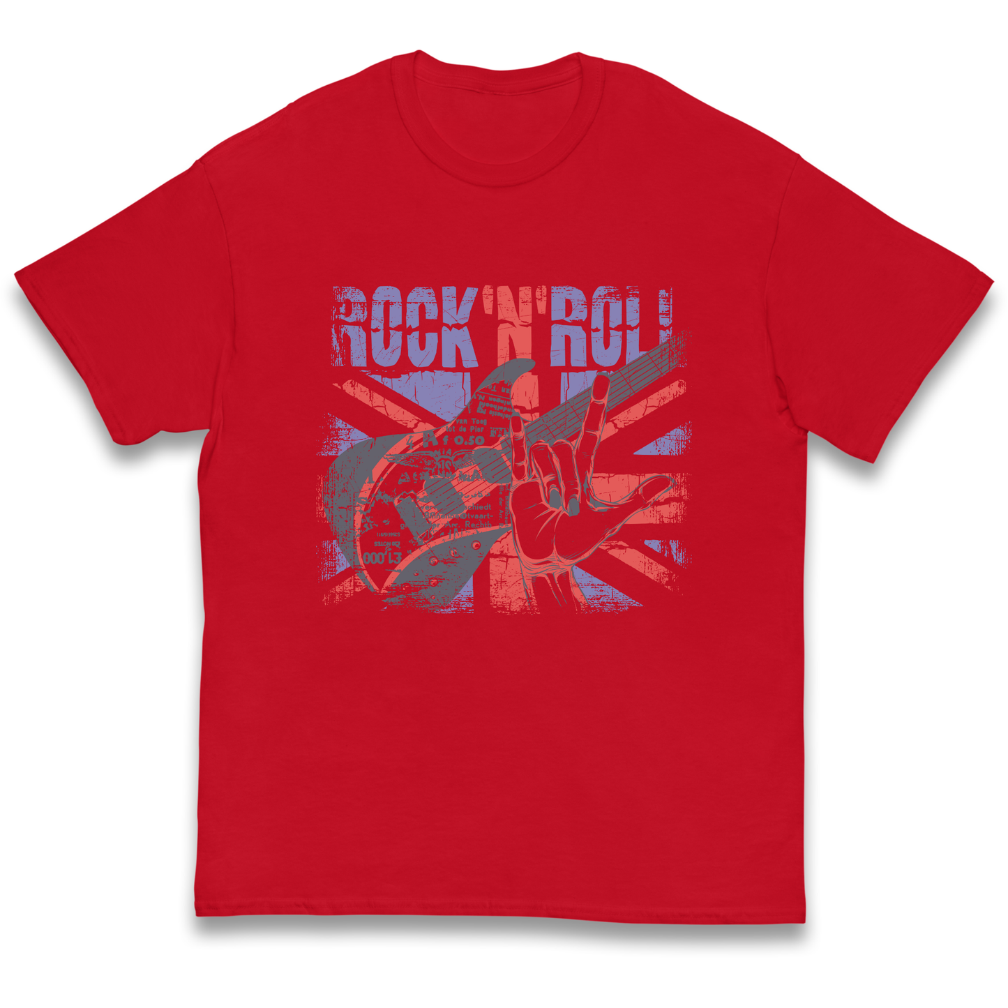Rock N Roll Union Jack kids t shirt