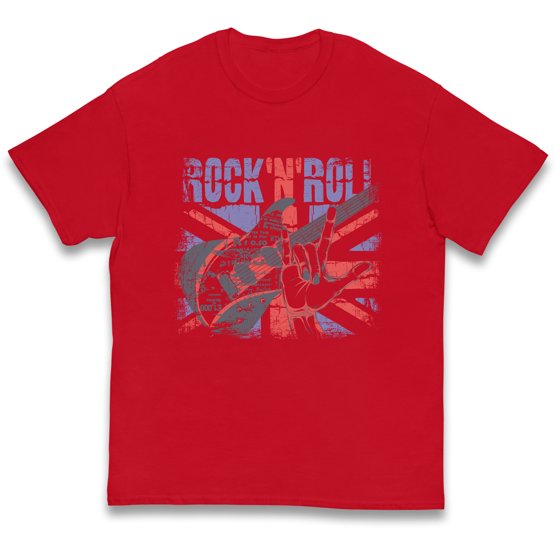 Rock N Roll Union Jack kids t shirt