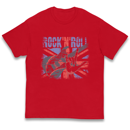 Rock N Roll Union Jack kids t shirt
