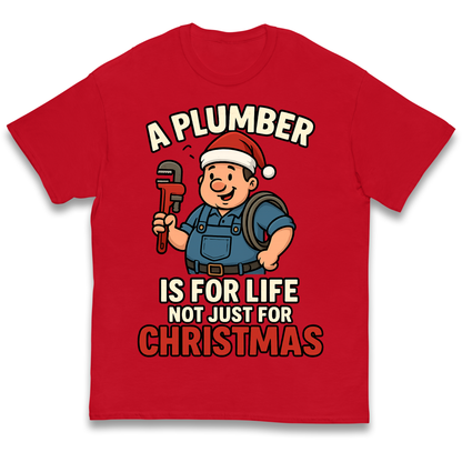 Plumber Christmas Kids T Shirt