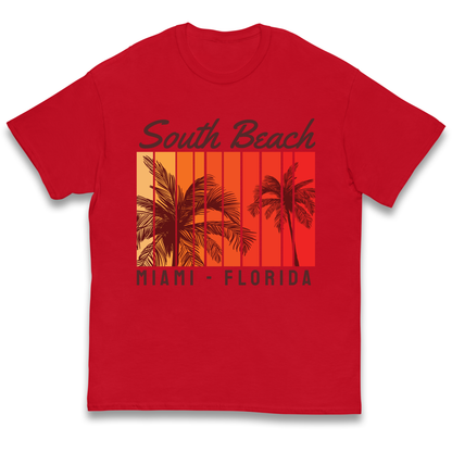 South Beach Miami Florida kids t shirt