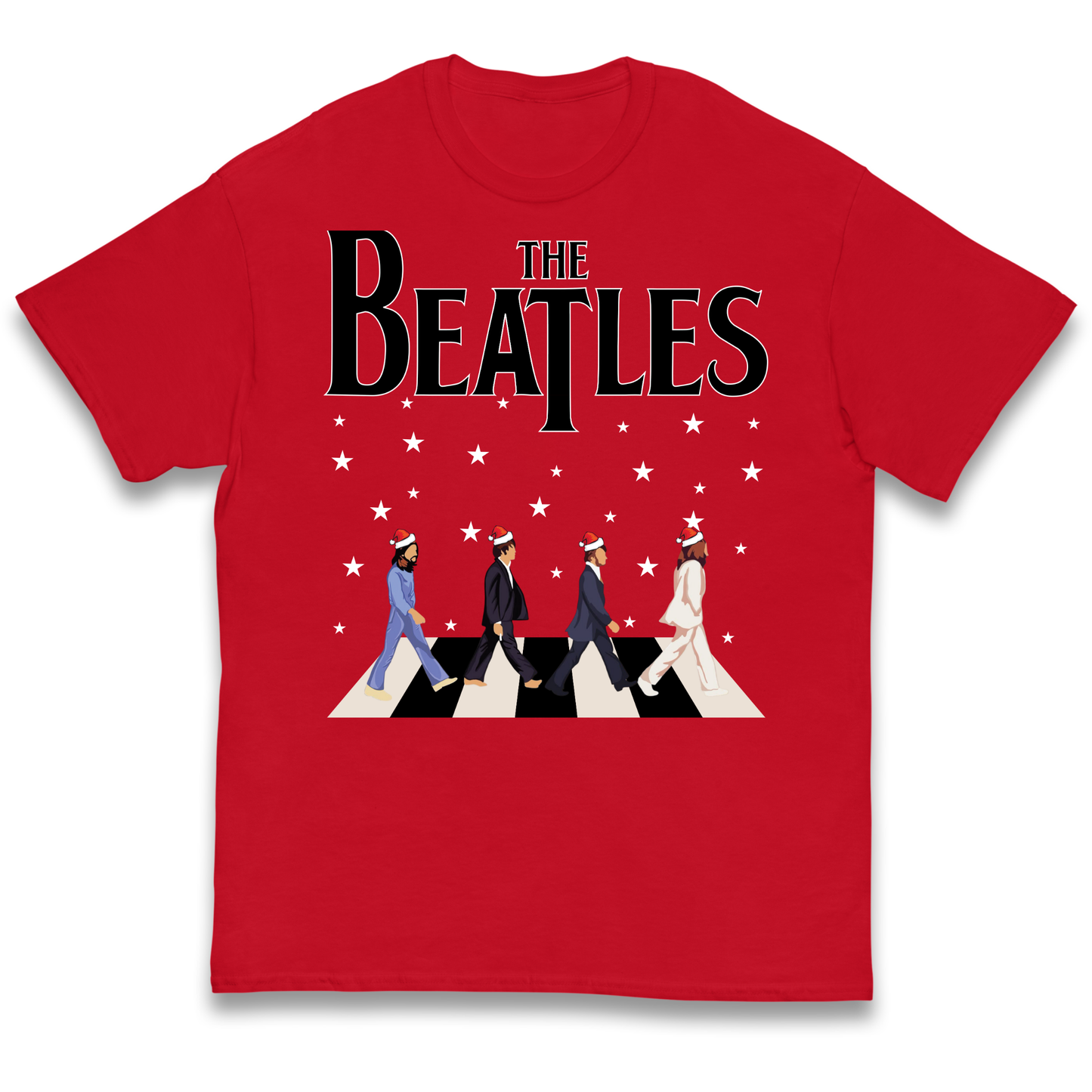 The Beatles Abbey Road Christmas kids t shirt