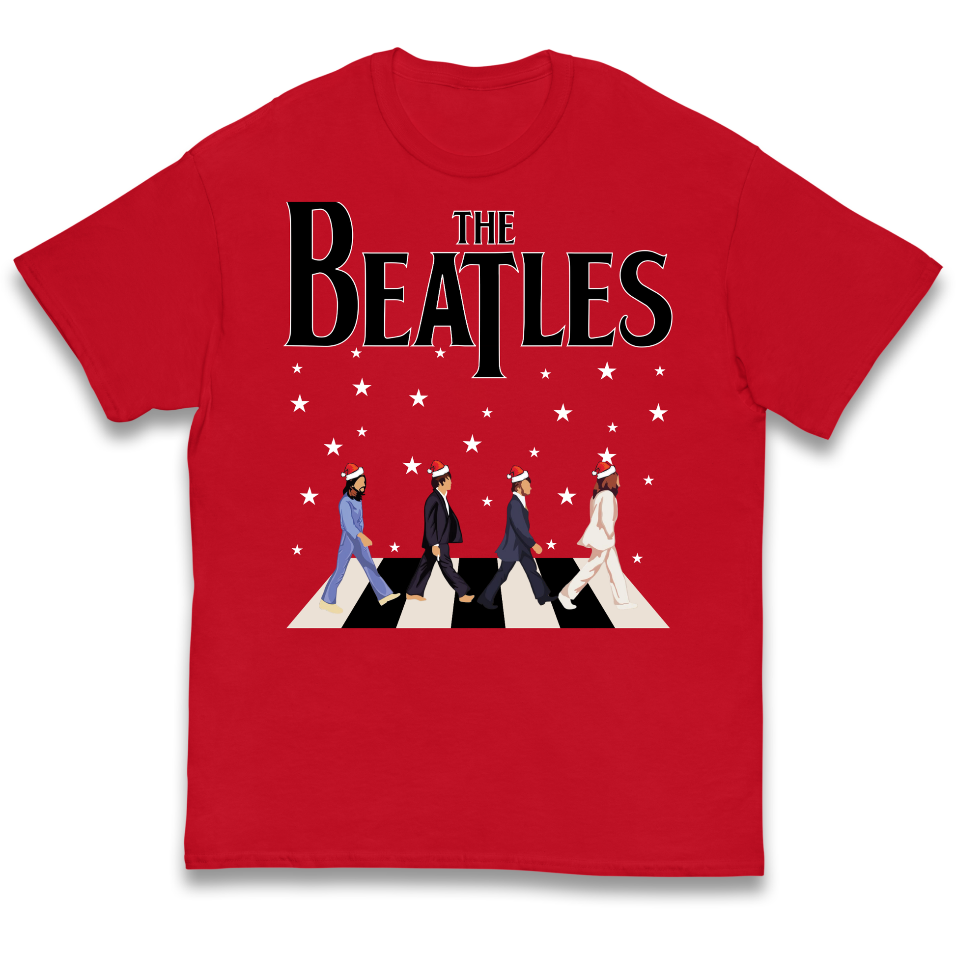 The Beatles Abbey Road Christmas kids t shirt