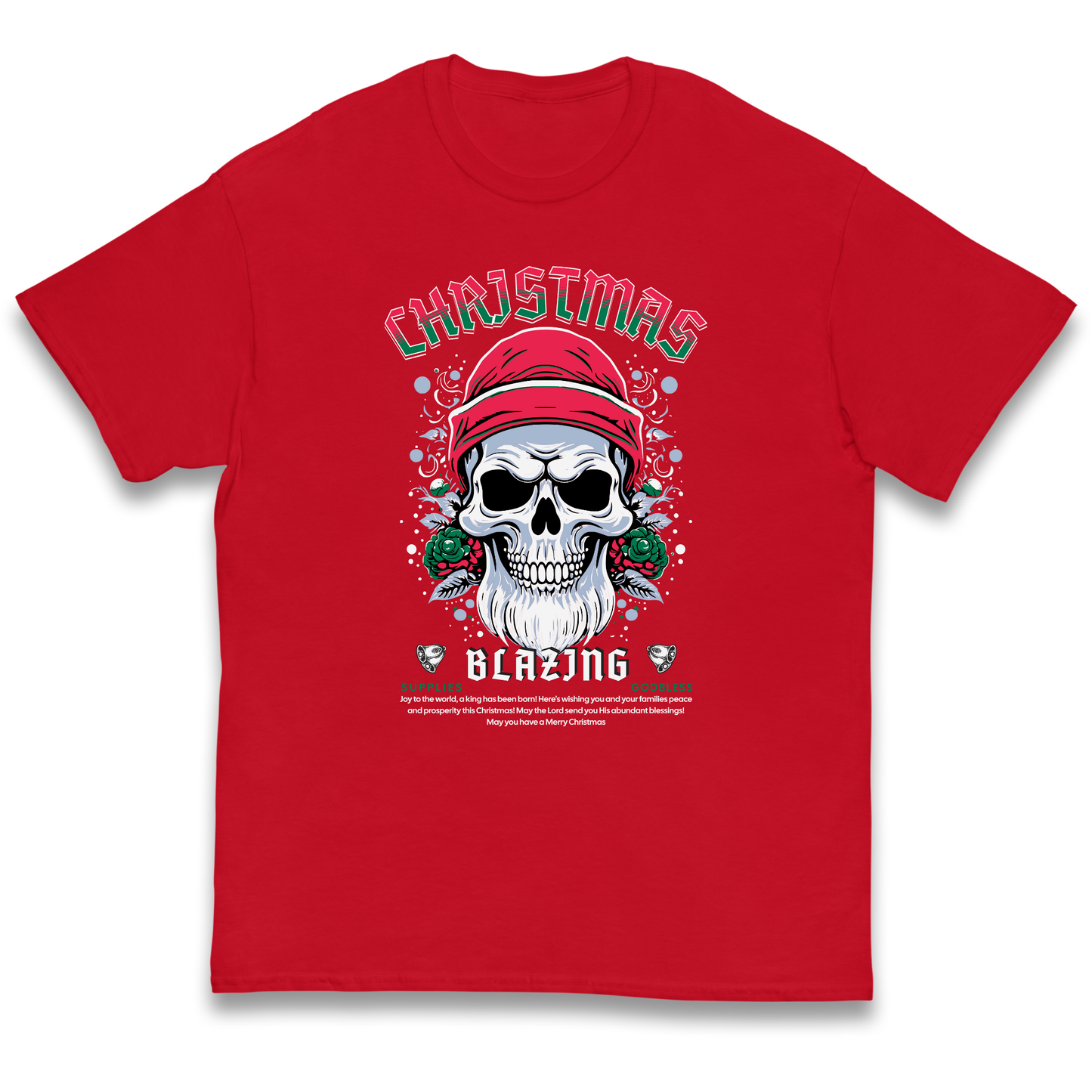 Christmas Blazing kids t shirt
