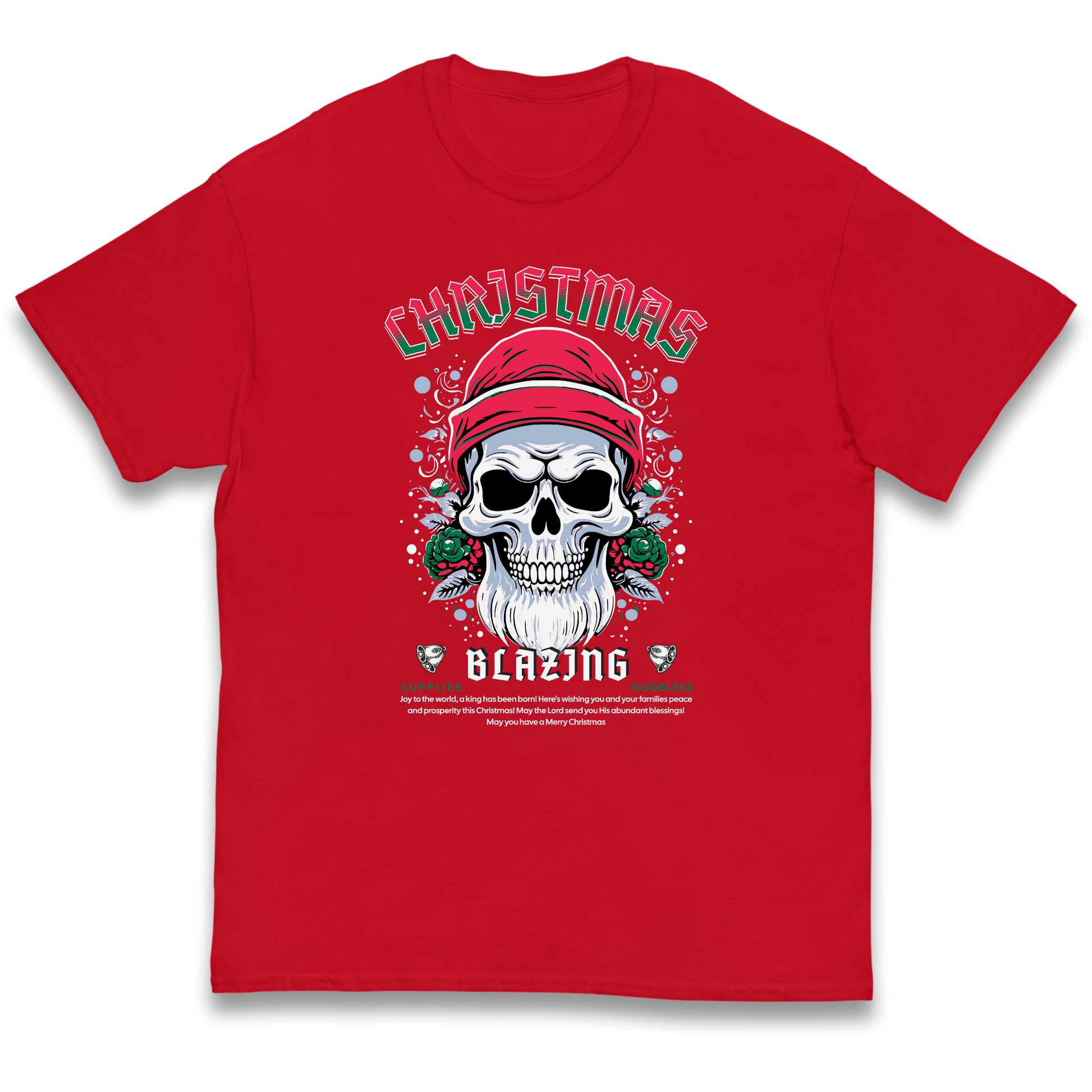 Christmas Blazing kids t shirt