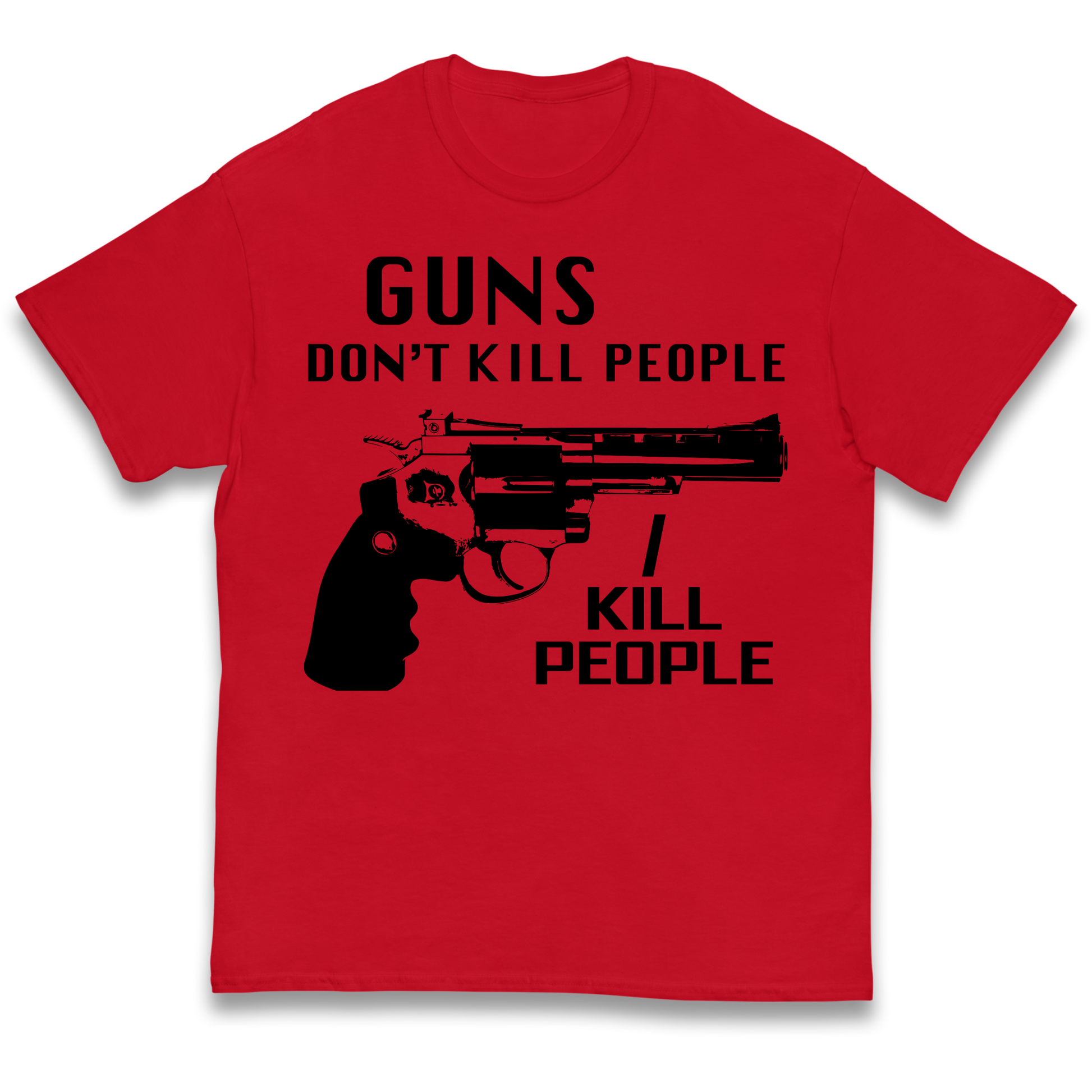 Guns Don’t Kill People Kids T Shirt 
