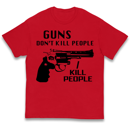 Guns Don’t Kill People Kids T Shirt 