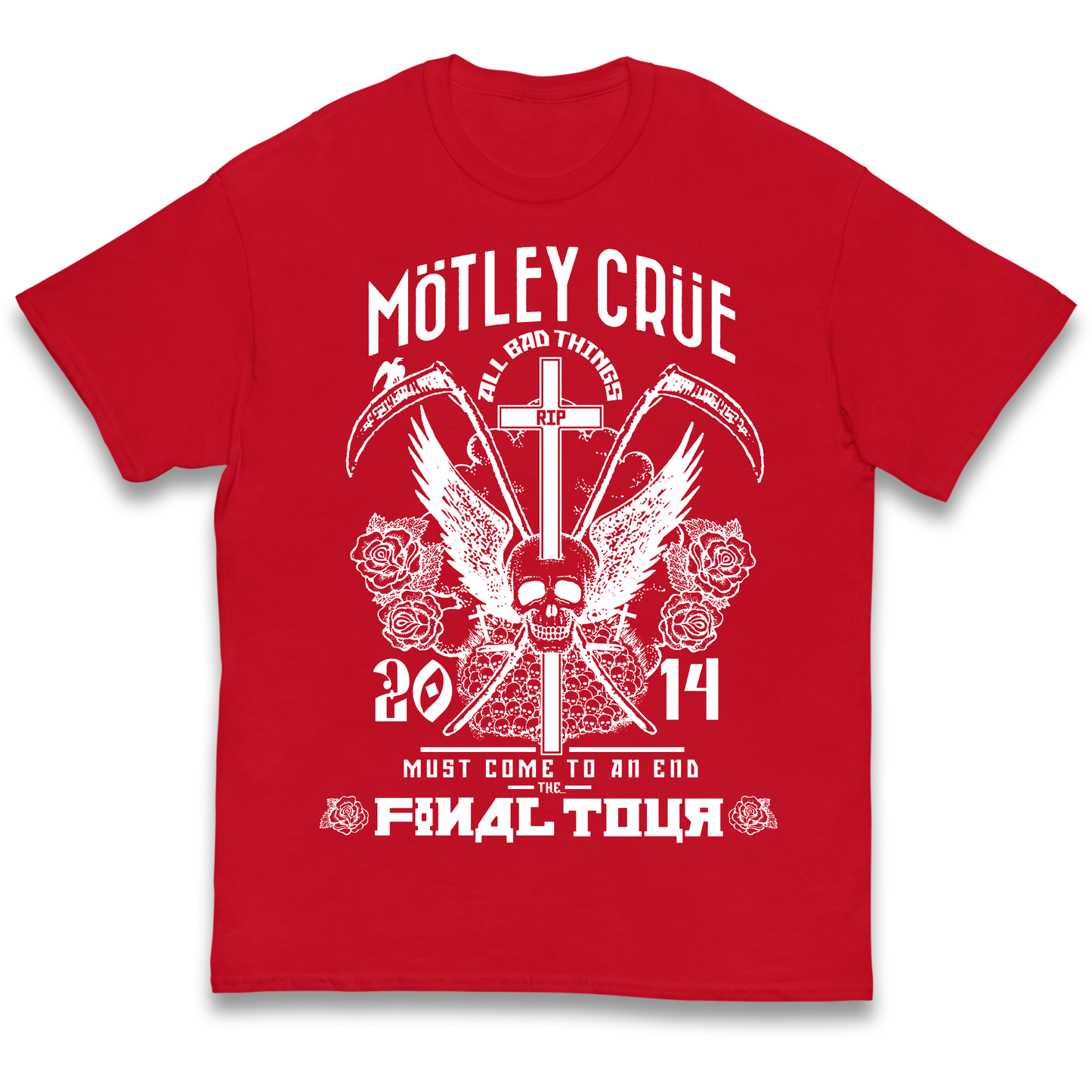 Motley Crue All Bad Things kids t shirt