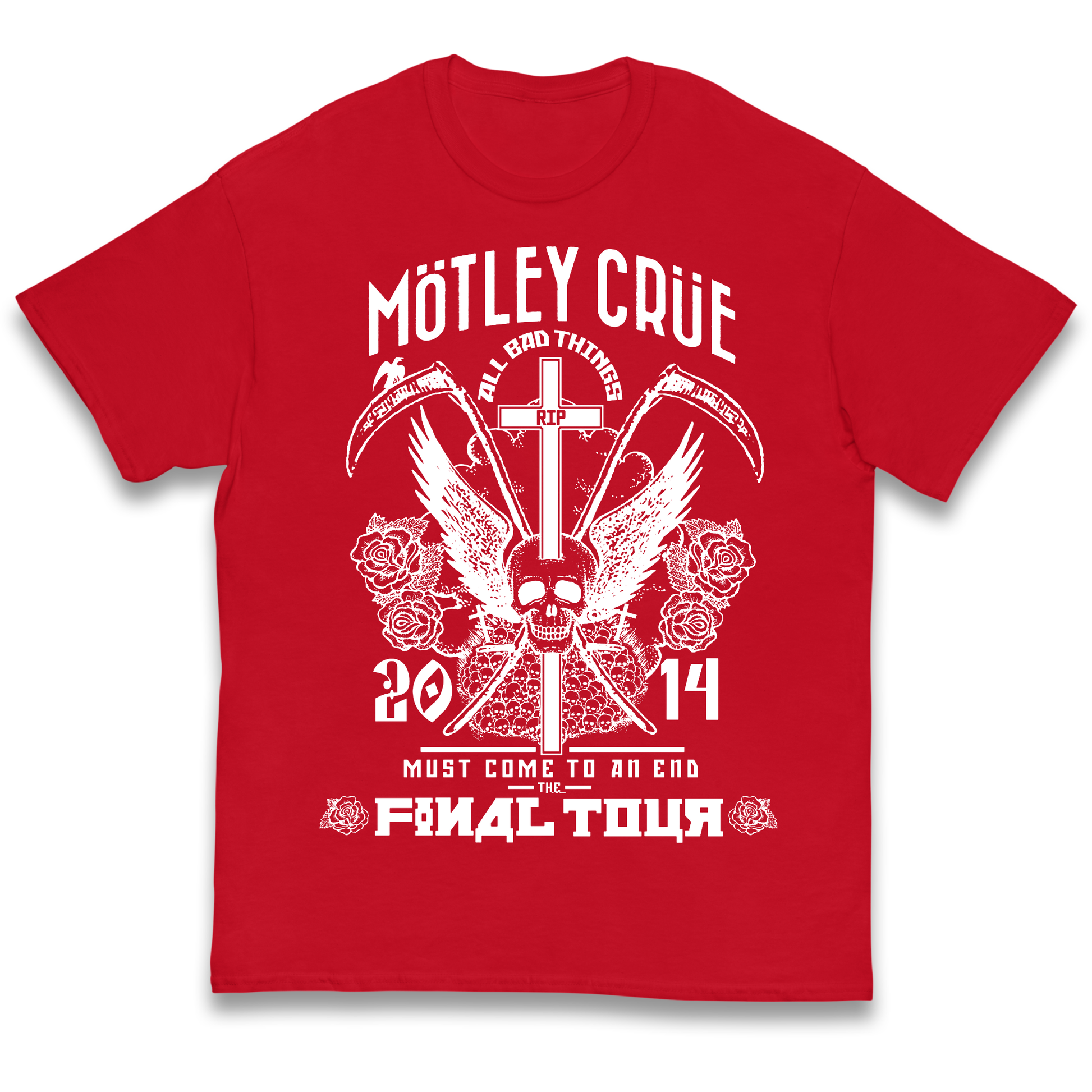Motley Crue All Bad Things kids t shirt