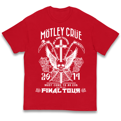 Motley Crue All Bad Things kids t shirt