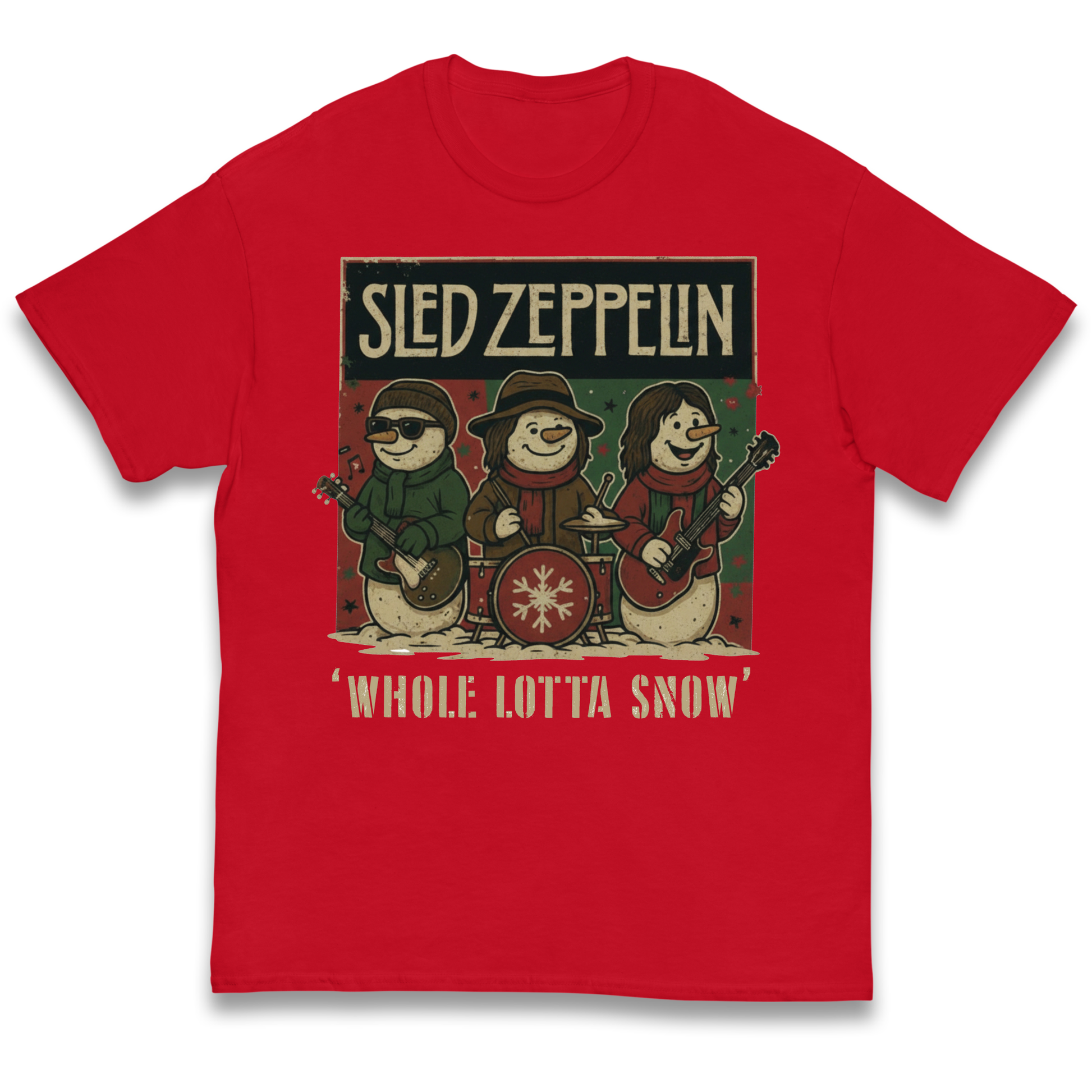 Led Zeppelin Christmas Kids T Shirt