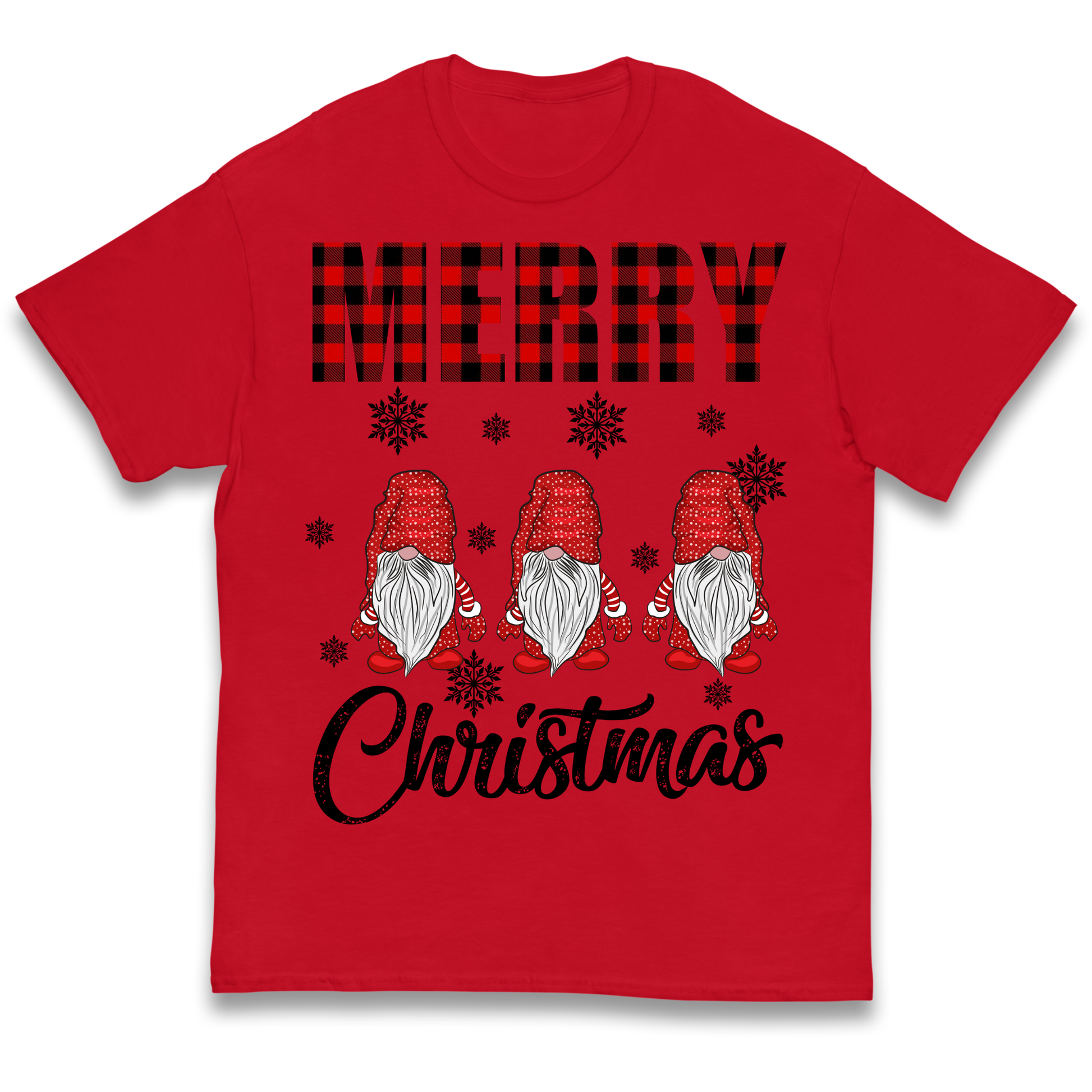Merry Knomes Christmas Kids T Shirt