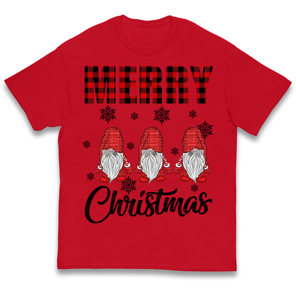 Merry Knomes Christmas Kids T Shirt