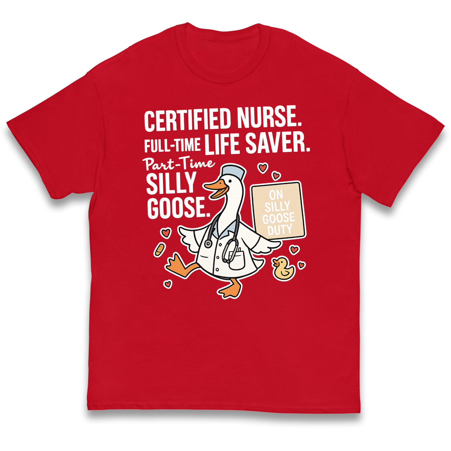 Full Time Nurse Part Time Silly Goose kids t shirt