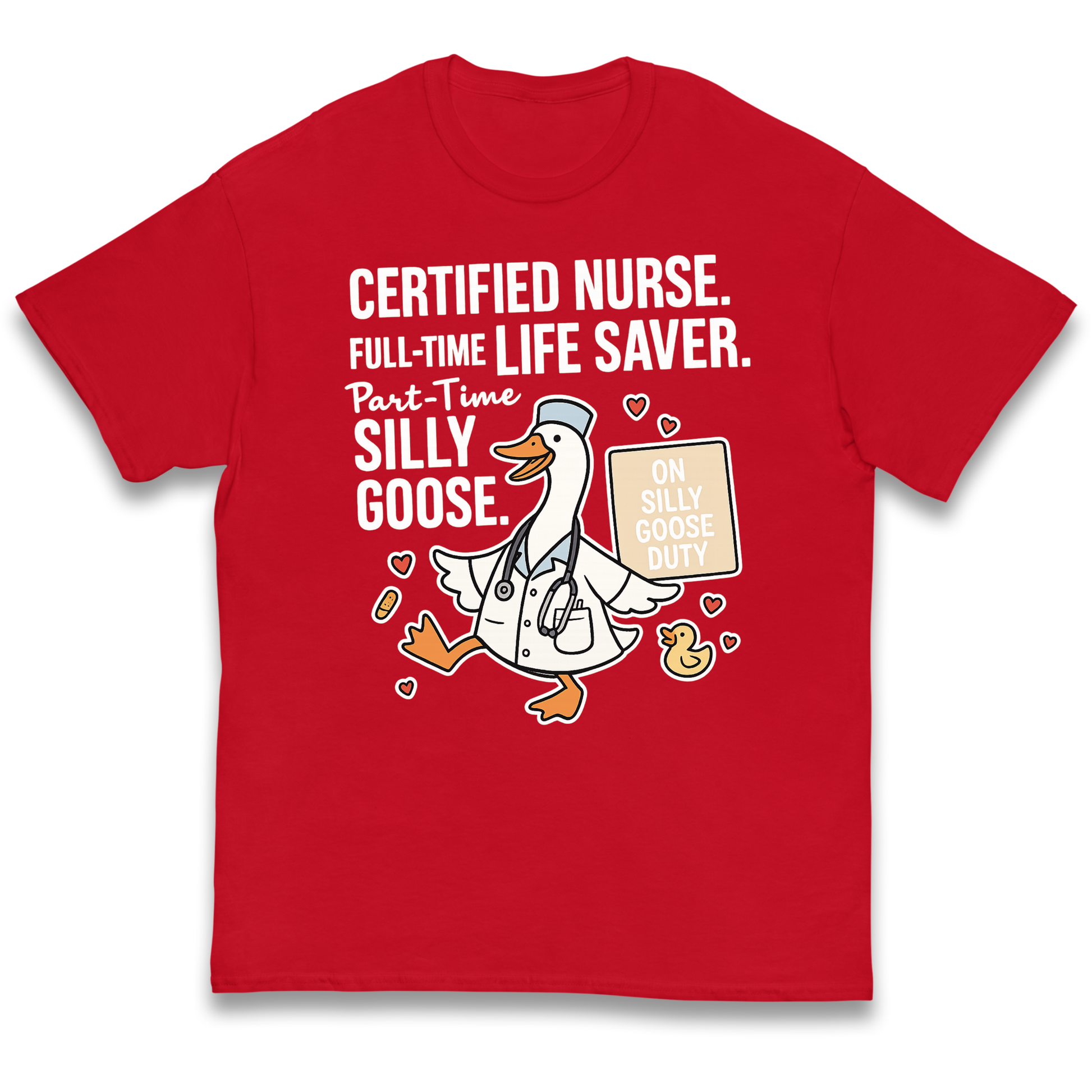 Full Time Nurse Part Time Silly Goose kids t shirt