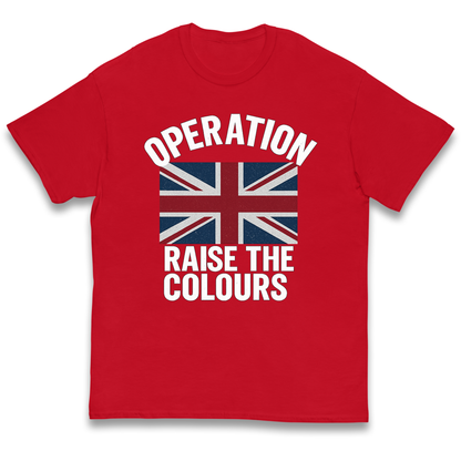 Operation Raise The Colours kids t shirt