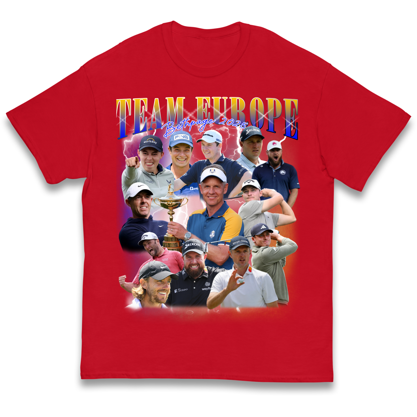 Ryder Cup 2025 Team Europe kids t shirt