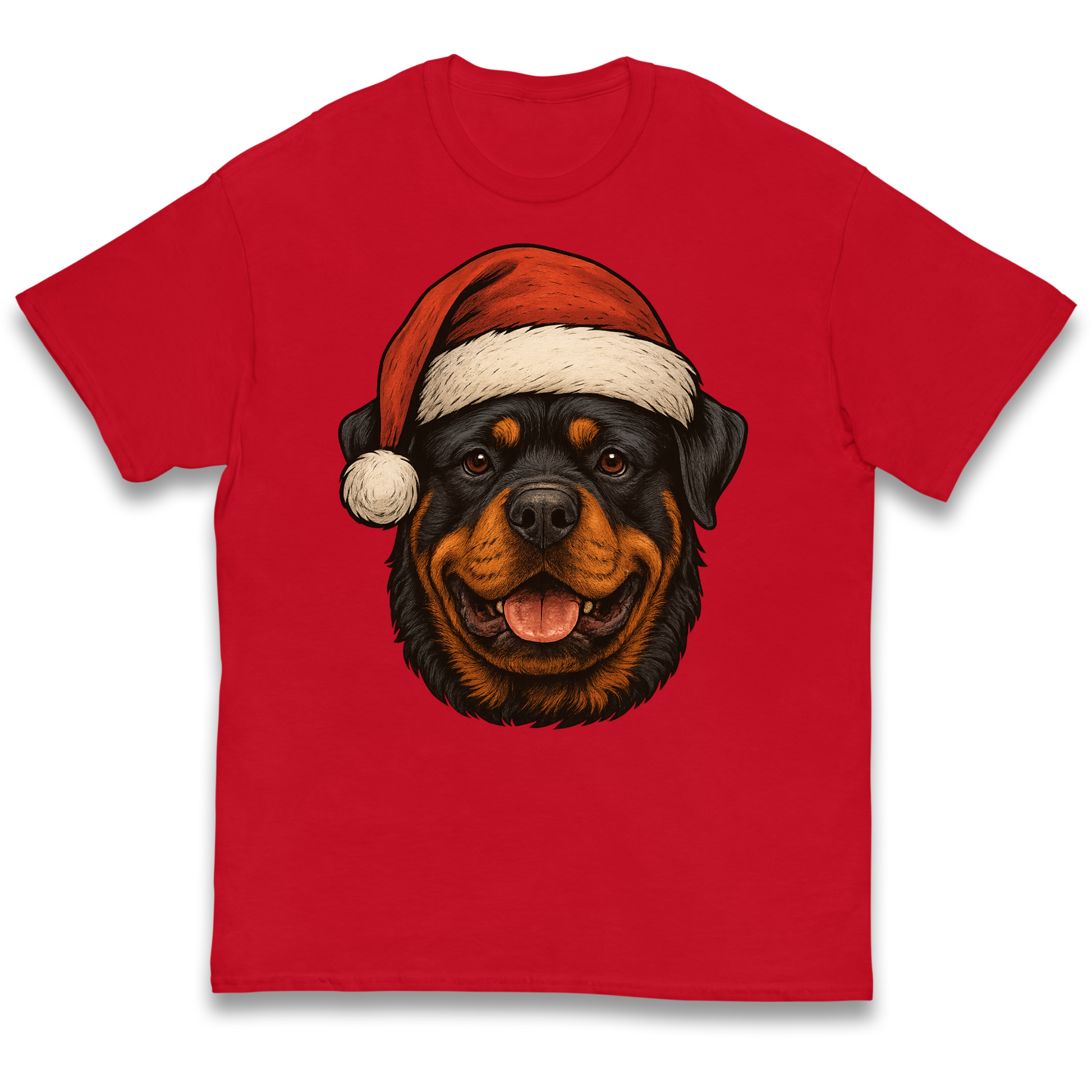 Rottweiler Christmas Kids T Shirt