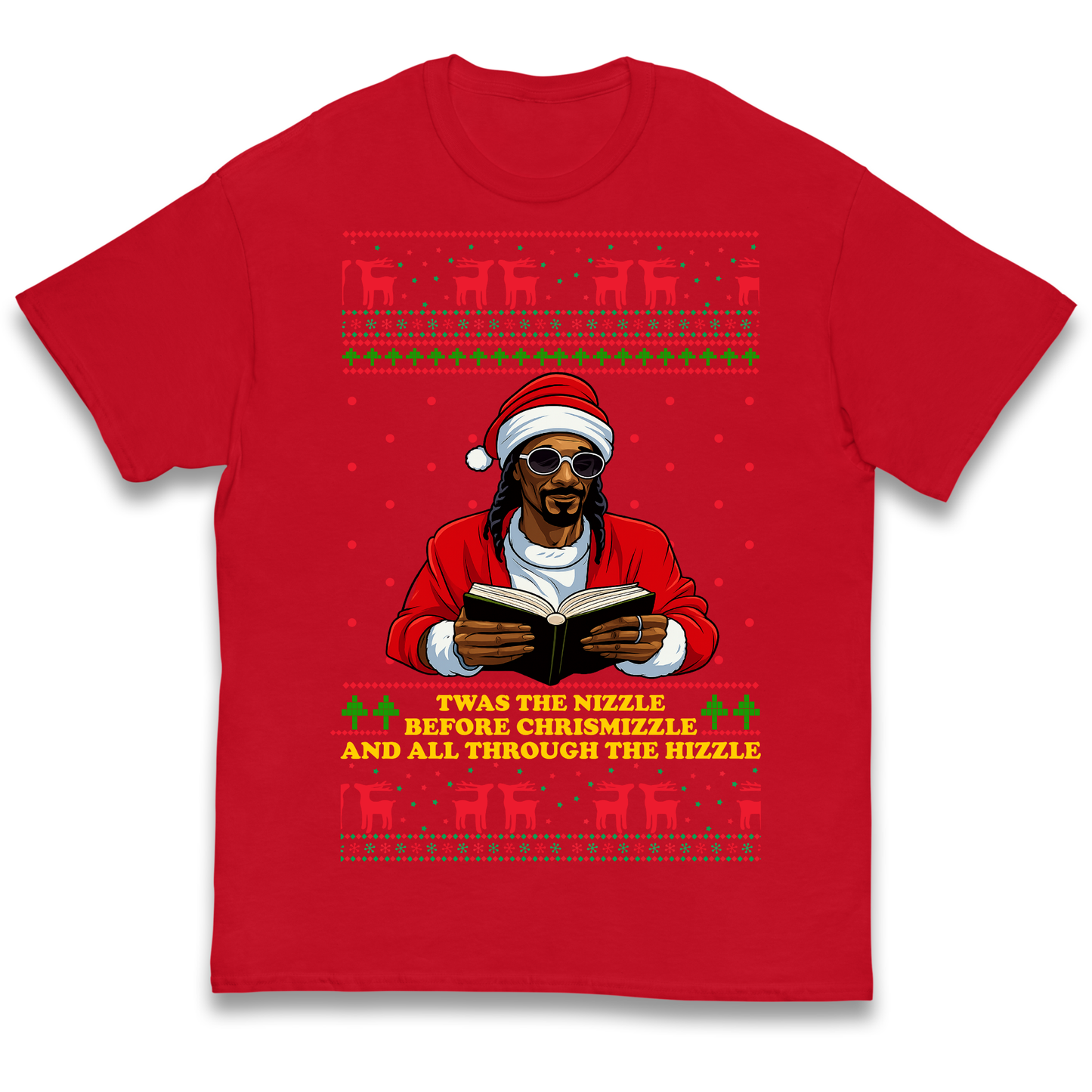 Snoop Dogg Nizzle Christmas Kids T Shirt