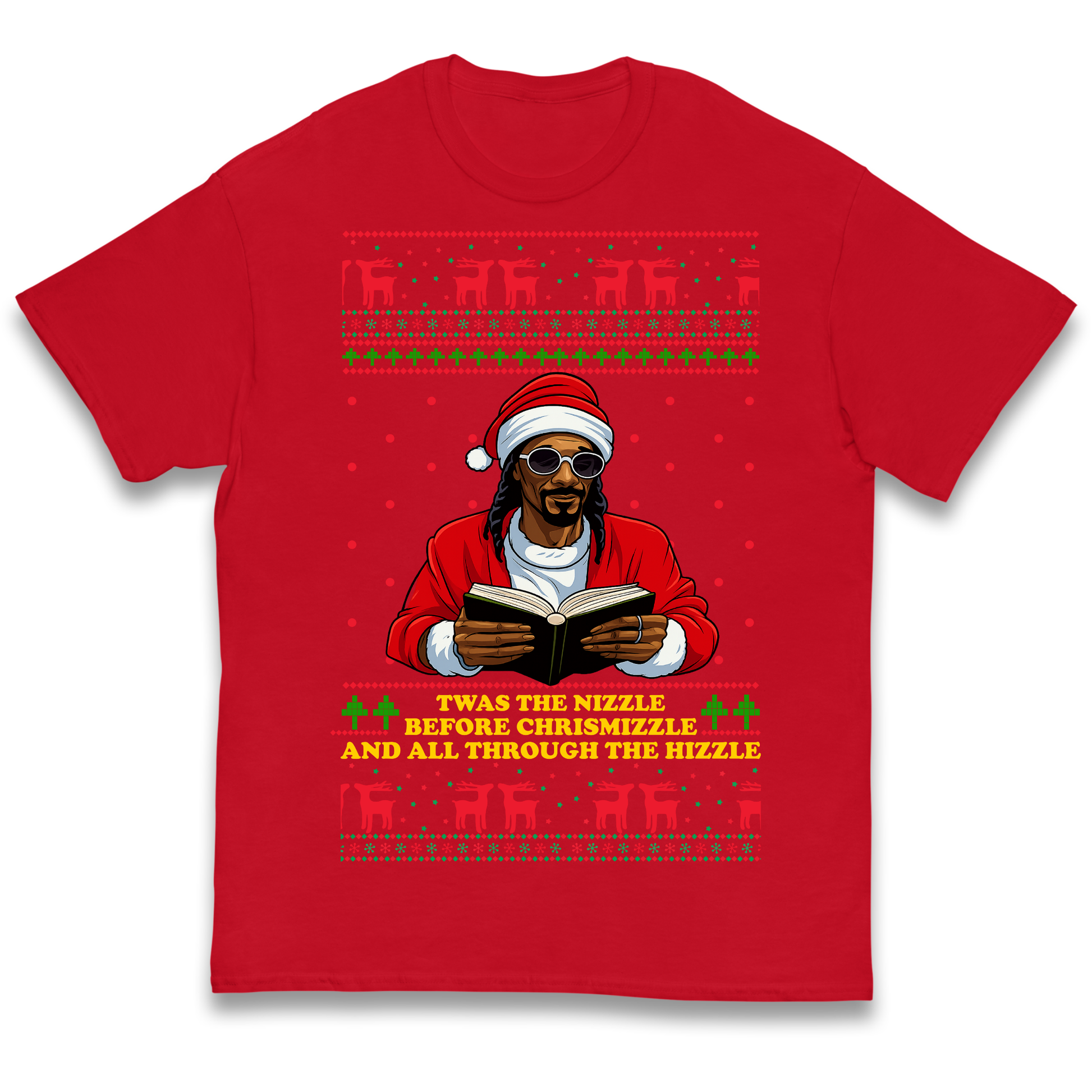 Snoop Dogg Nizzle Christmas Kids T Shirt