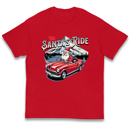 The Santas Ride Christmas kids t shirt