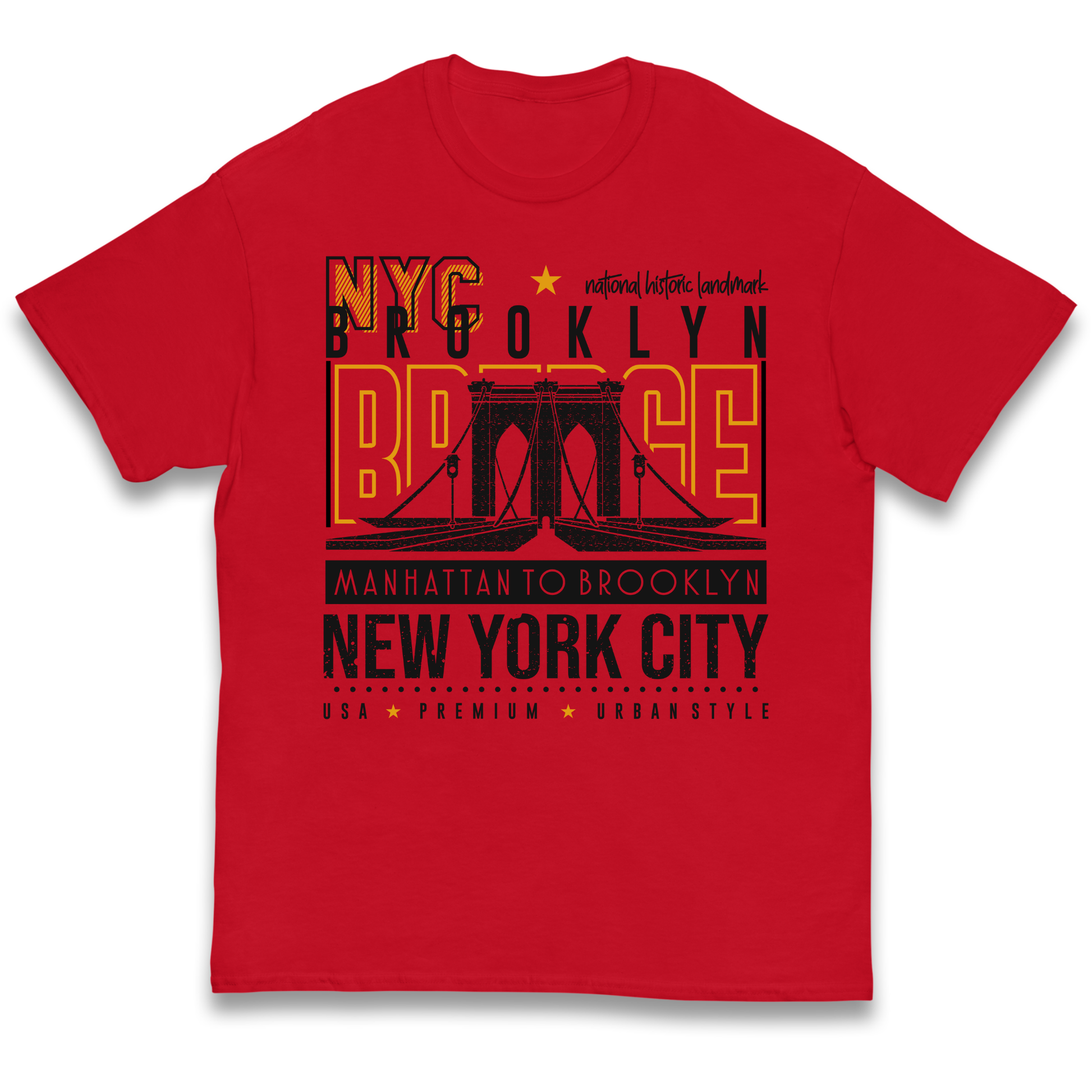 NYC Brooklyn Bridge kids t shirt