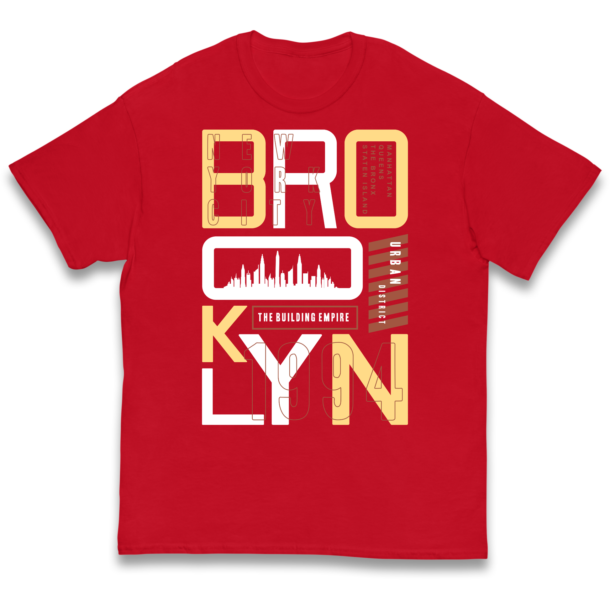 Brooklyn New York Urban District kids t shirt