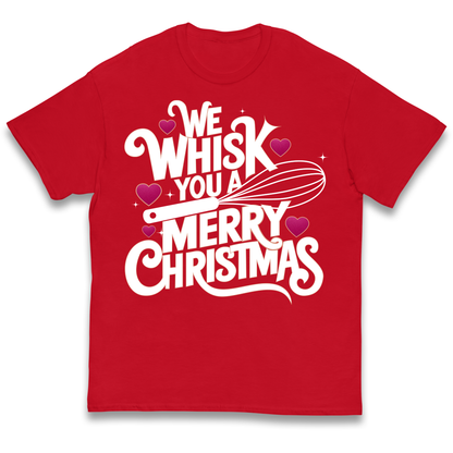 We Whisk You a Merry Christmas kids t shirt
