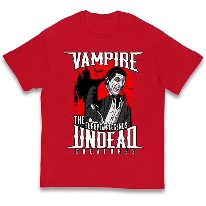 Vampire Undead kids t shirt