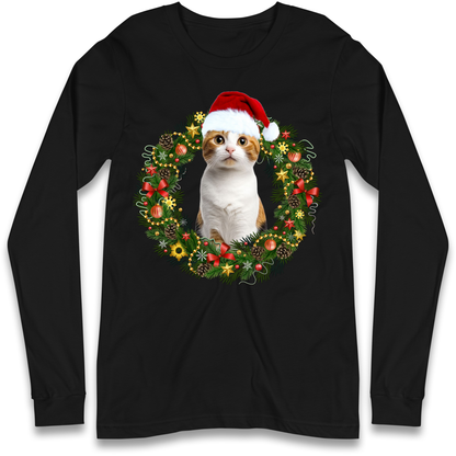 Cat Christmas Longsleeve T Shirt