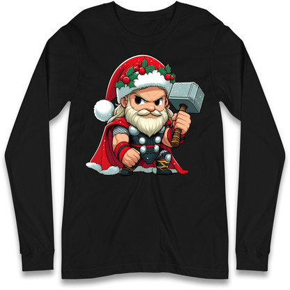 Thor Santa Longsleeve T Shirt