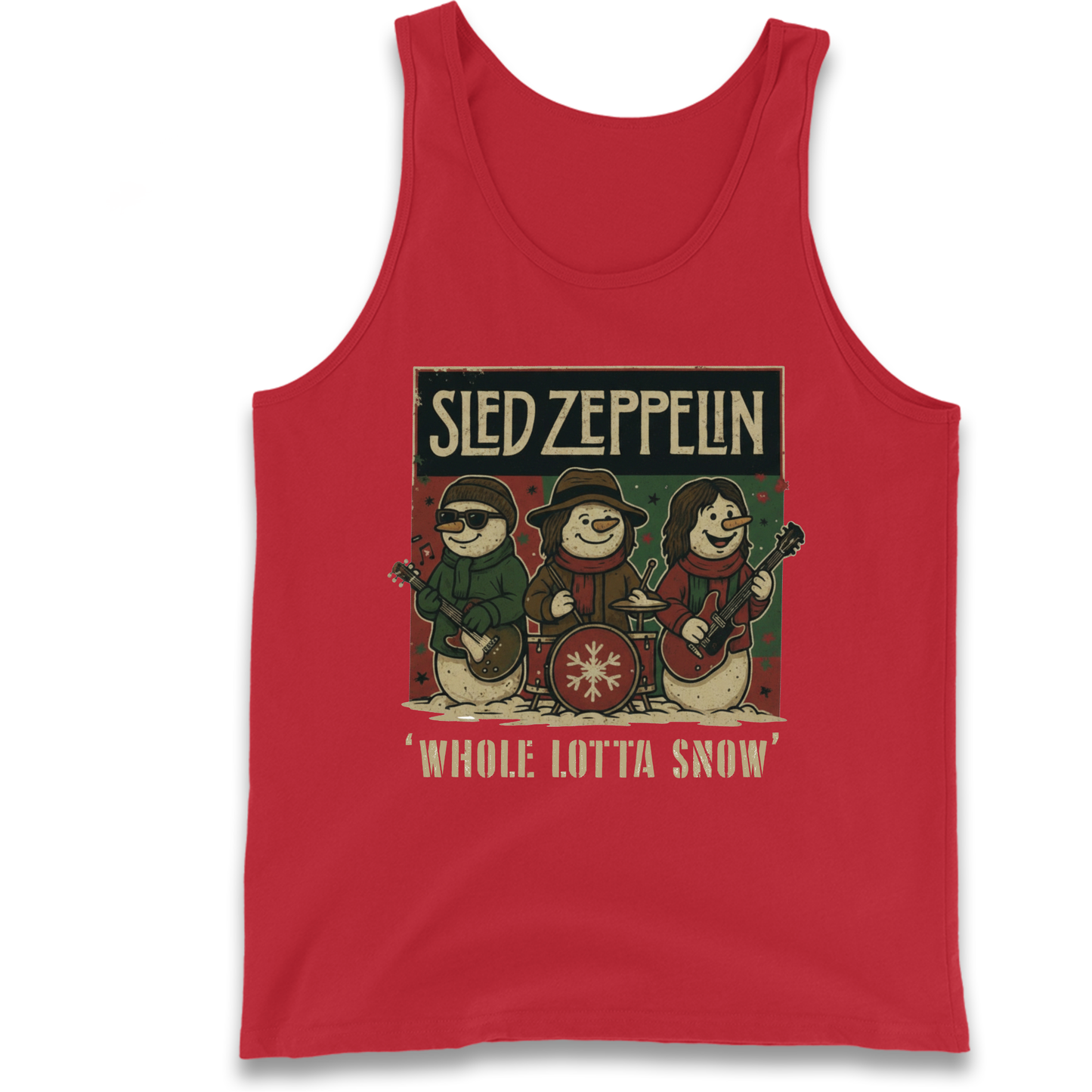 Led Zeppelin Christmas Tank Top