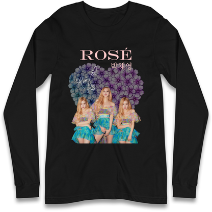 Rose K Pop Longsleeve T Shirt